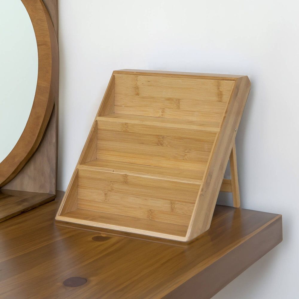 ラック 棚 木製 3段 ミニ スリム ウッドラック 調味料ラック 卓上 収納棚 オープンラック 収納ラック シェルフ 机上 ディスプレイラック ミ