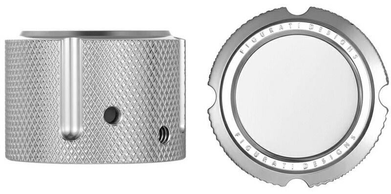 ステンレス フロントアクスルナットカバー SOOTH 2008年以降モデル