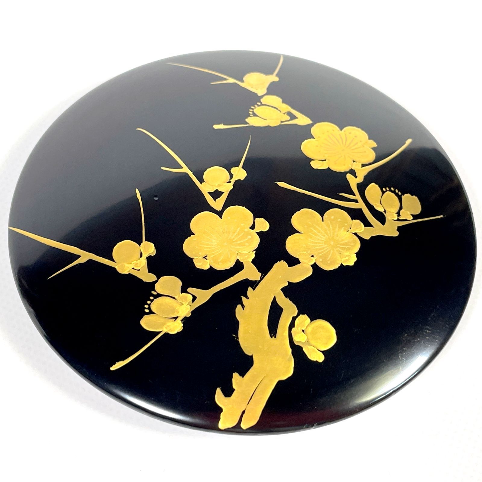 棗 なつめ 春秋棗 替蓋添 木製漆器 蒔絵 枝梅 菊 茶道具 kimonolove