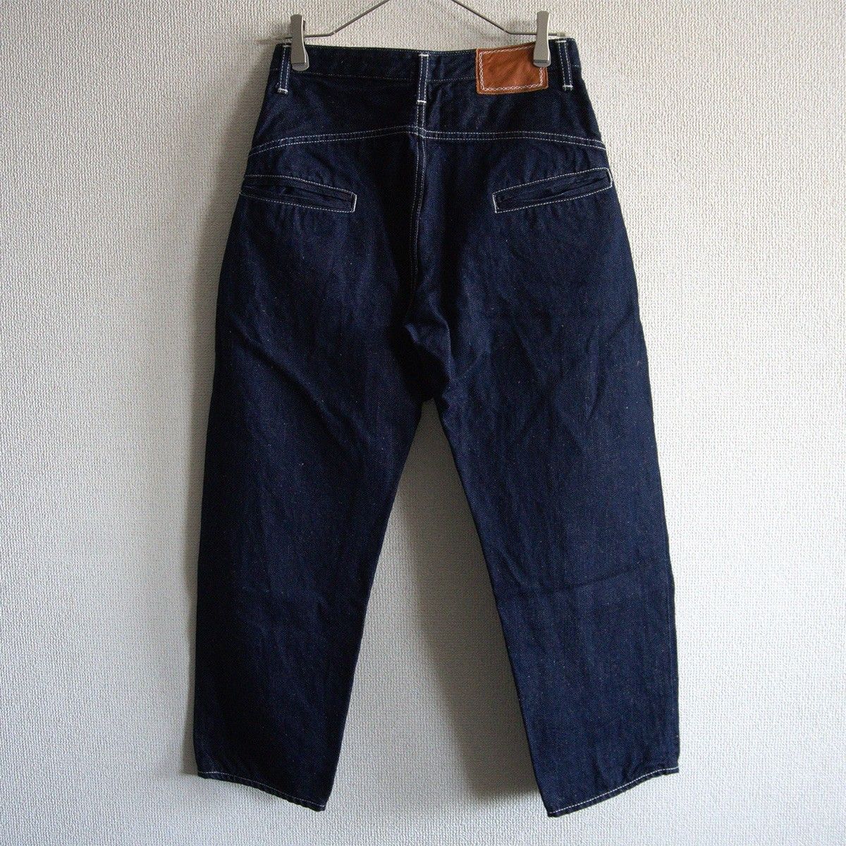 美品】mina perhonen 【always ロールアップ デニムパンツ】34