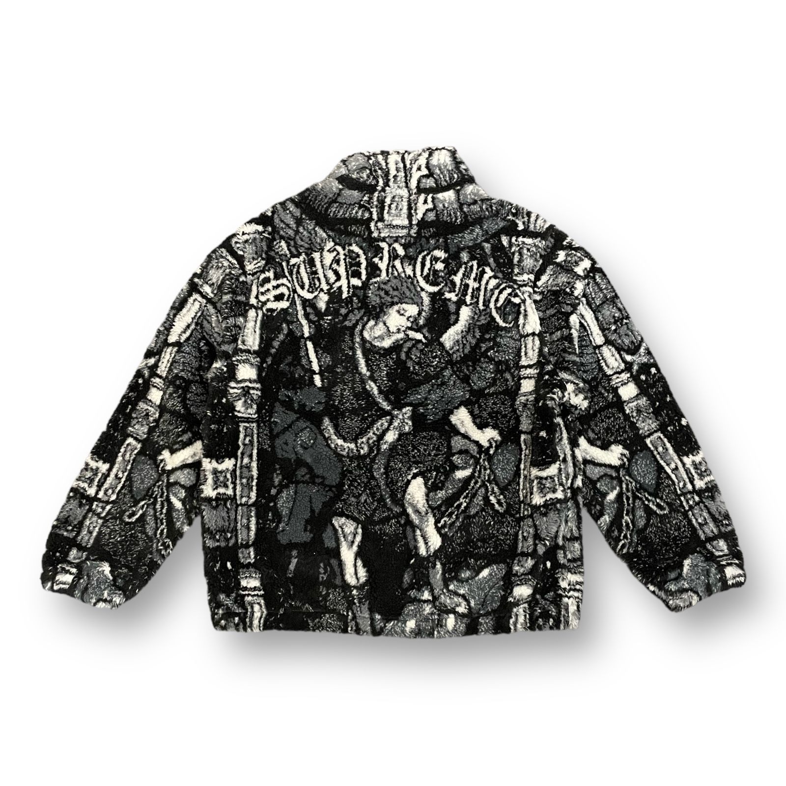 国内正規 美品 SUPREME 21SS Saint Michael Fleece Jacket