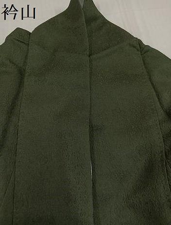 平和屋着物●上質な色無地 花唐草地紋