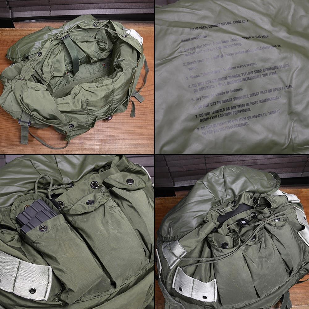 米軍放出品 フィールドパック LC-1 アリスパック ラージ OD [ 難