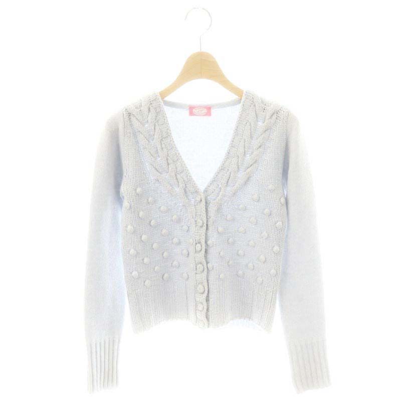 blumarine ブルマリン　カーディガン ブルーガール ブルマリン BLUGIRL BLUMARINE フリルロングニット