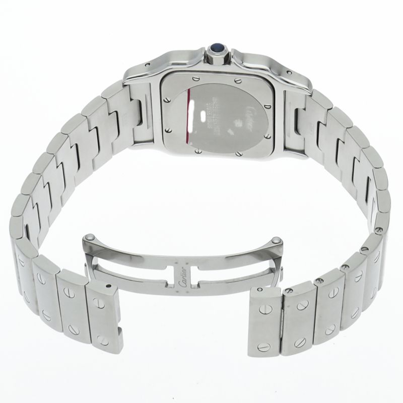 カルティエ サントスガルベLM ウォッチ W20060D6 SS ユニセックス時計  