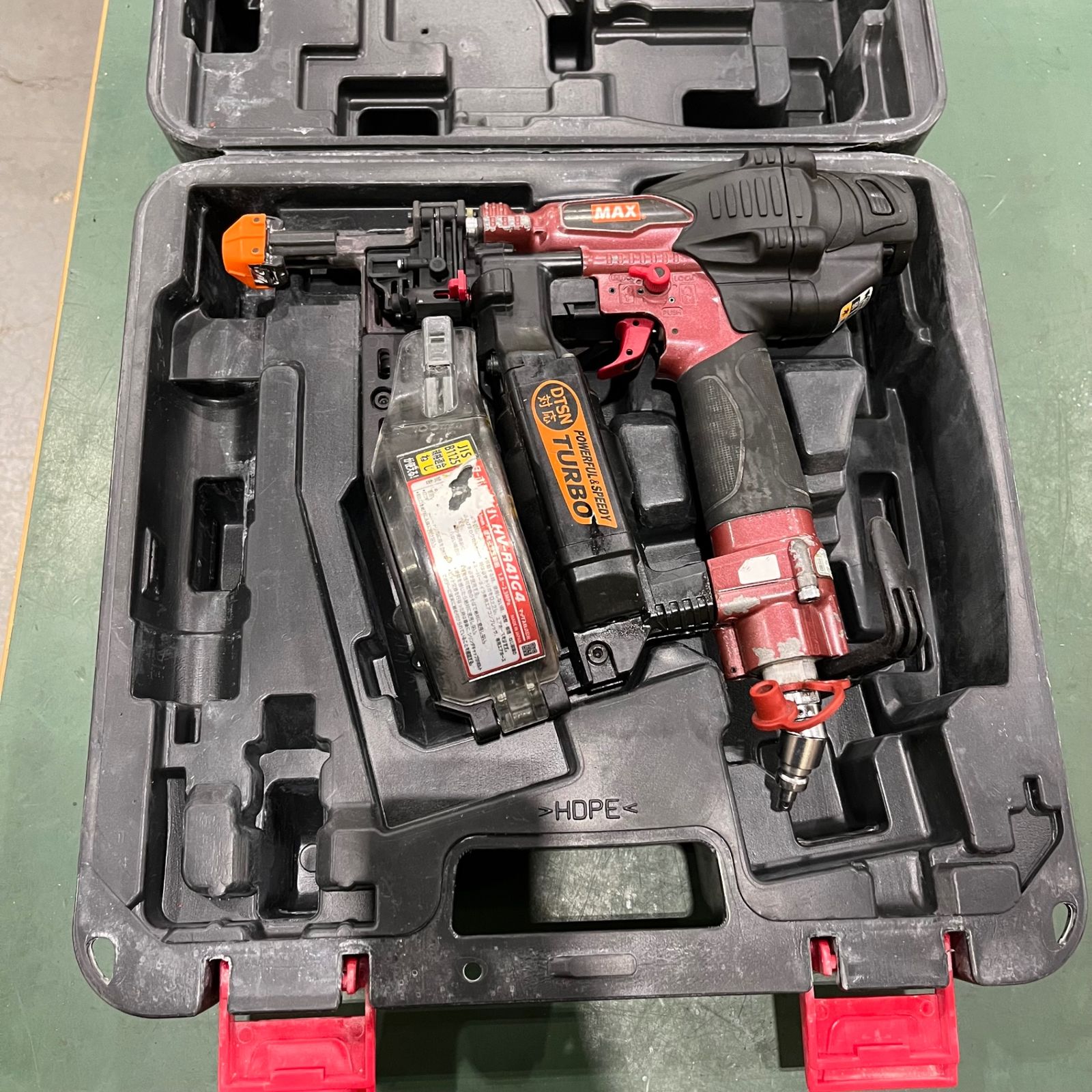 マックス(MAX) 高圧エアネジ打ち機 HV-R41G4-R メーカー修理品 動作良好【川口店】