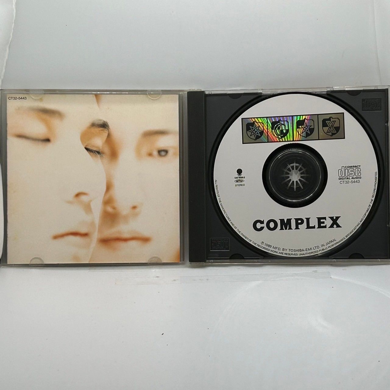 音楽CD コンプレックス COMPLEX アルバム 吉川晃司 布袋寅泰 　(管理番号：EGE3241)