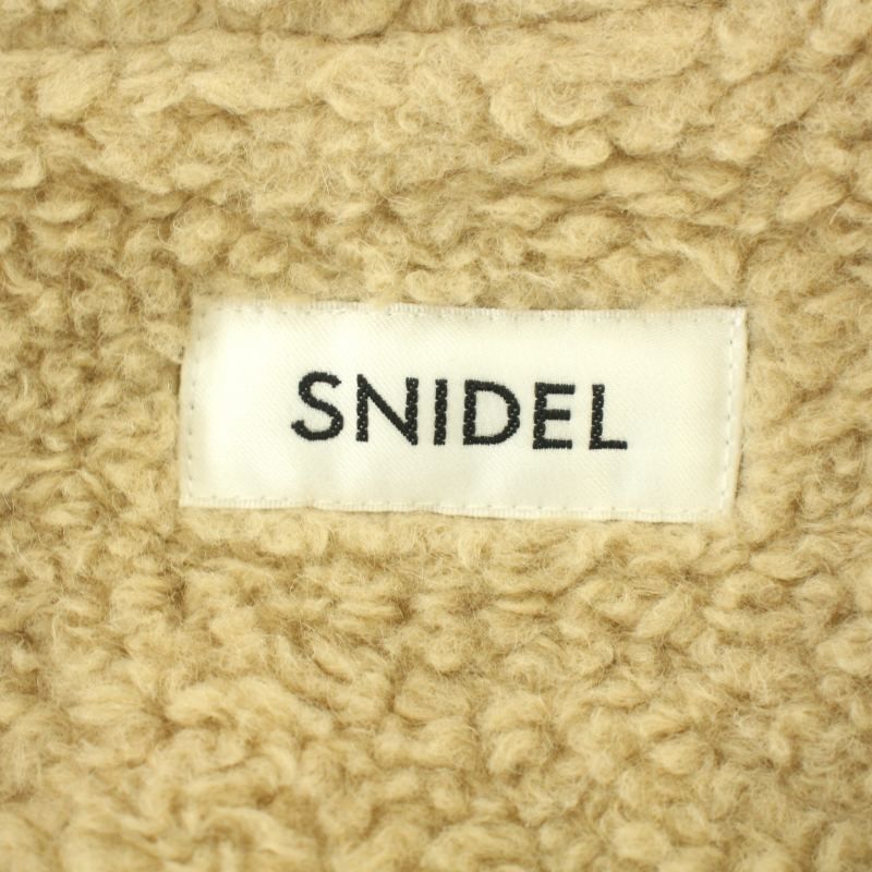 SNIDEL モッズコート swfc195014 ブラック スナイデル SNIDEL(スナイデル) / モッズコート/1/コットン/BLK/SWFC195014