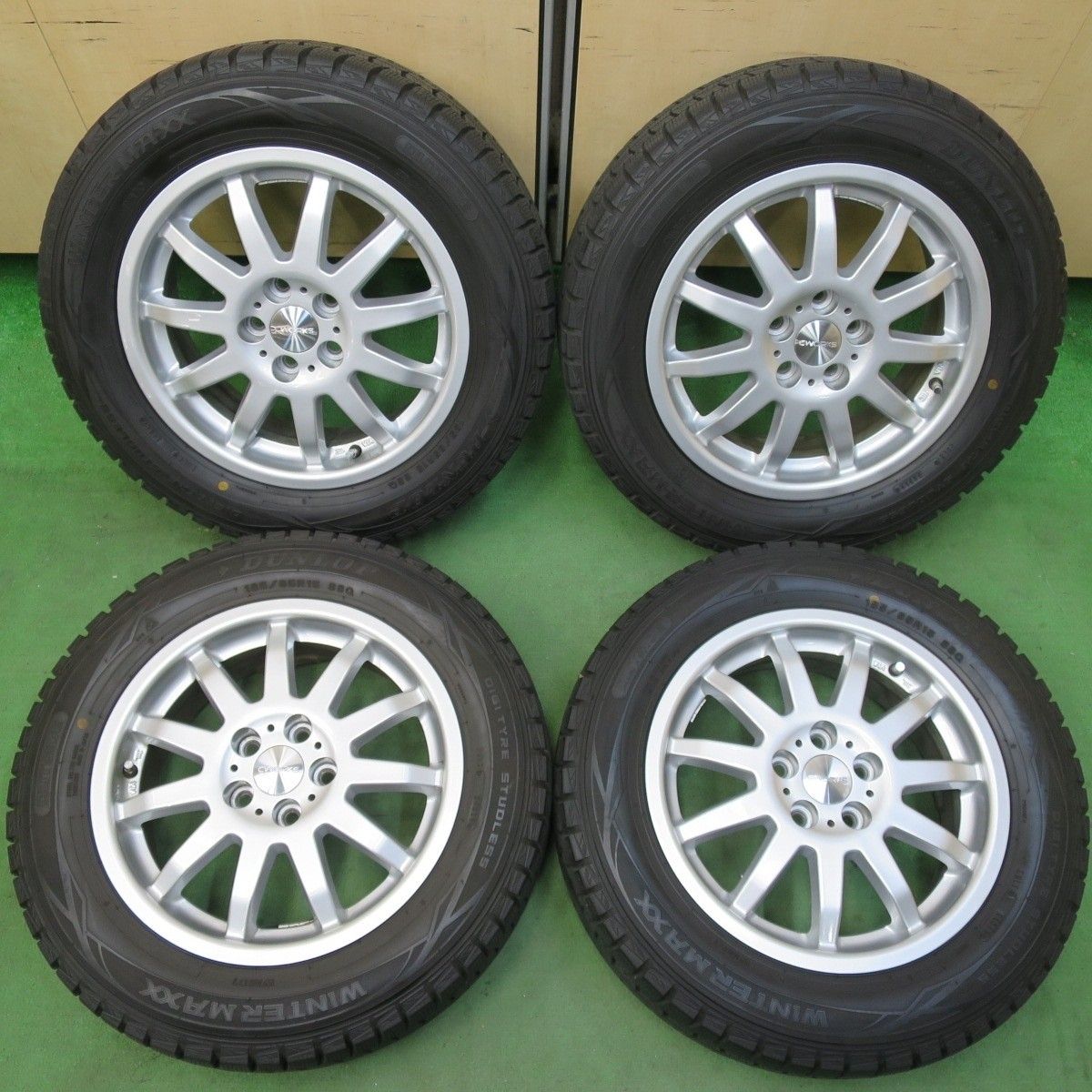 アルミホイール付スタッドレスタイヤ185/65R/15 4本　送料込