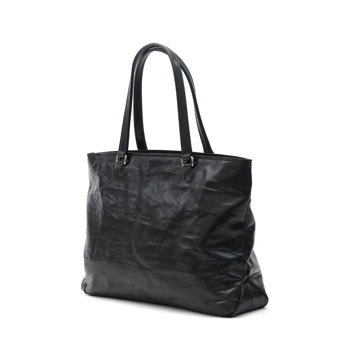 良品 1677 PORTER ウィズ トートバッグ ダークブラウン レザー（牛革 
