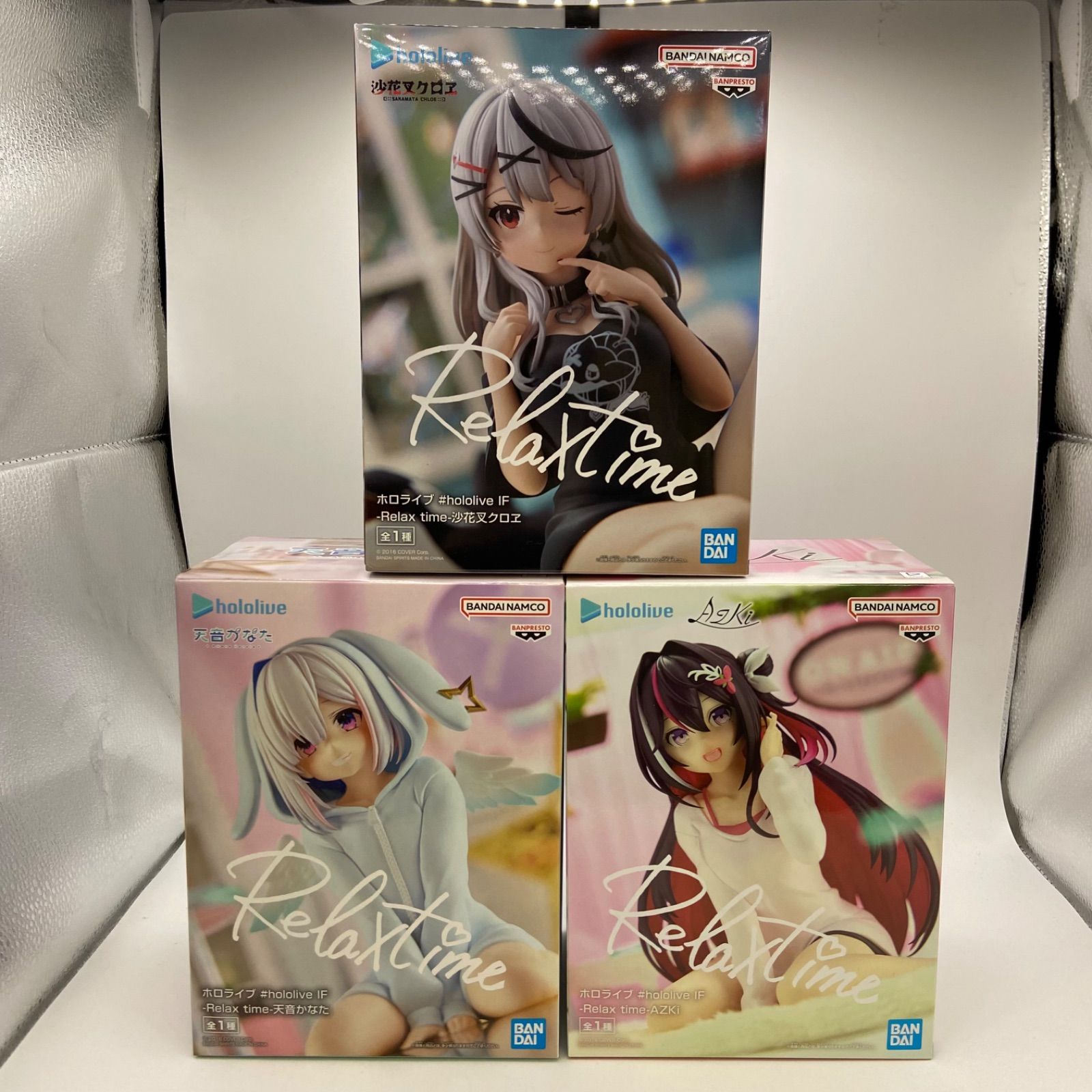 未開封 ホロライブ 3点セット ＃hololive IF Relax time 沙花叉