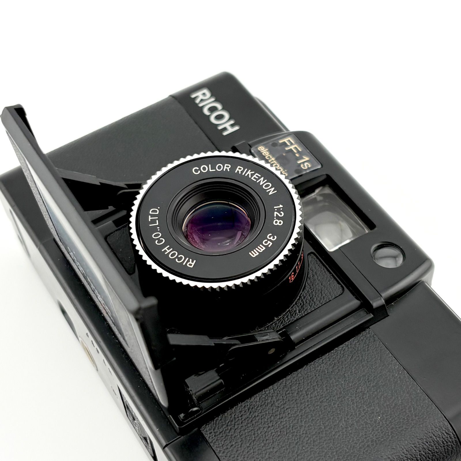 【完動品】RICOH FF-1s フィルムカメラ 動作確認済み 電池付き 完動品】RICOH FF-1s フィルムカメラ 動作確認済み 電池付き
