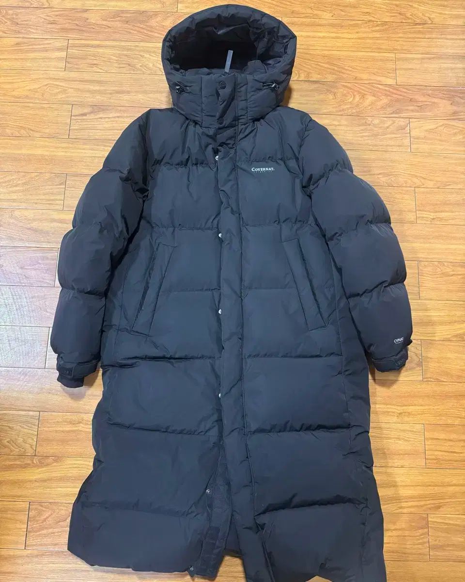 【雷市場（ポンジャン）商品韓国直送】 COVERNAT(カバーナット) ロング丈ダウンパーカー L