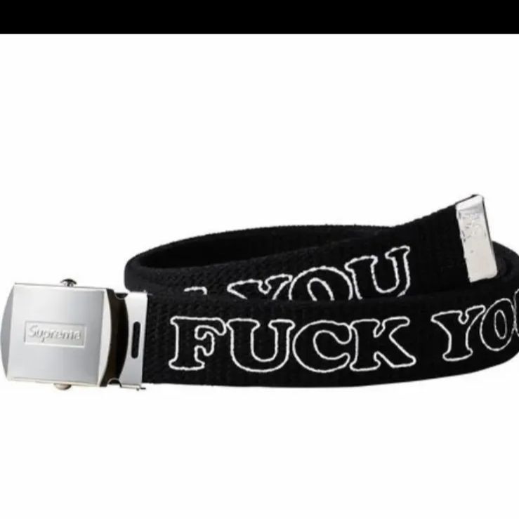 Supreme 17AW HYSTERIC GLAMOUR Fuck You Belt - ペンギン代行