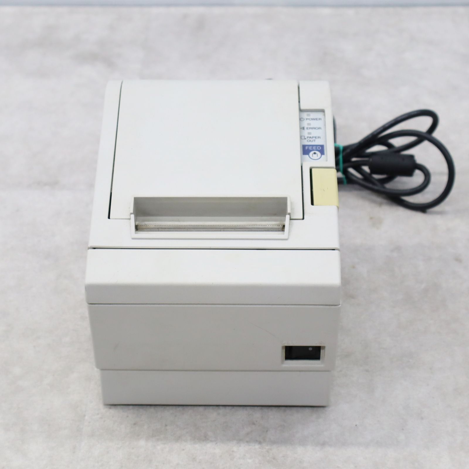 ◆ACアダプター付き 簡易印字OK｜サーマル レシートプリンター｜EPSON エプソン M129C ｜ 店舗用品 現状販売■P2956