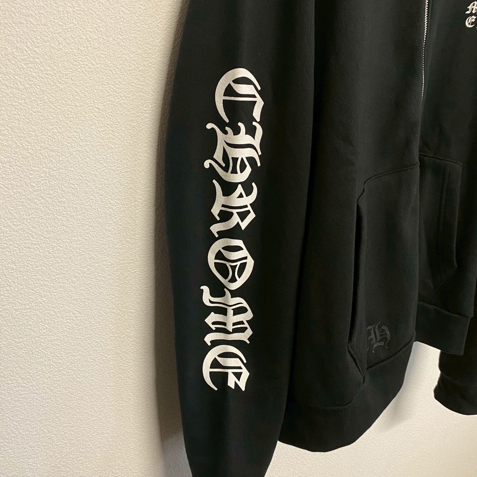 CHROME HEARTS Vertical クロムハーツ バーティカル ロゴ ジップ