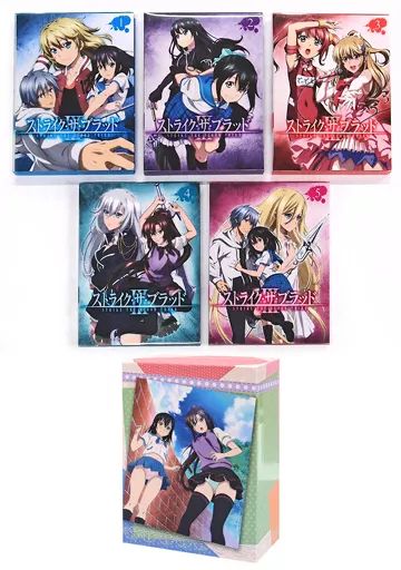【】アニメBlu-ray Disc ストライク・ザ・ブラッド III OVA 初回仕様版 全5巻セット(アニメイト全巻収納BOX付き)