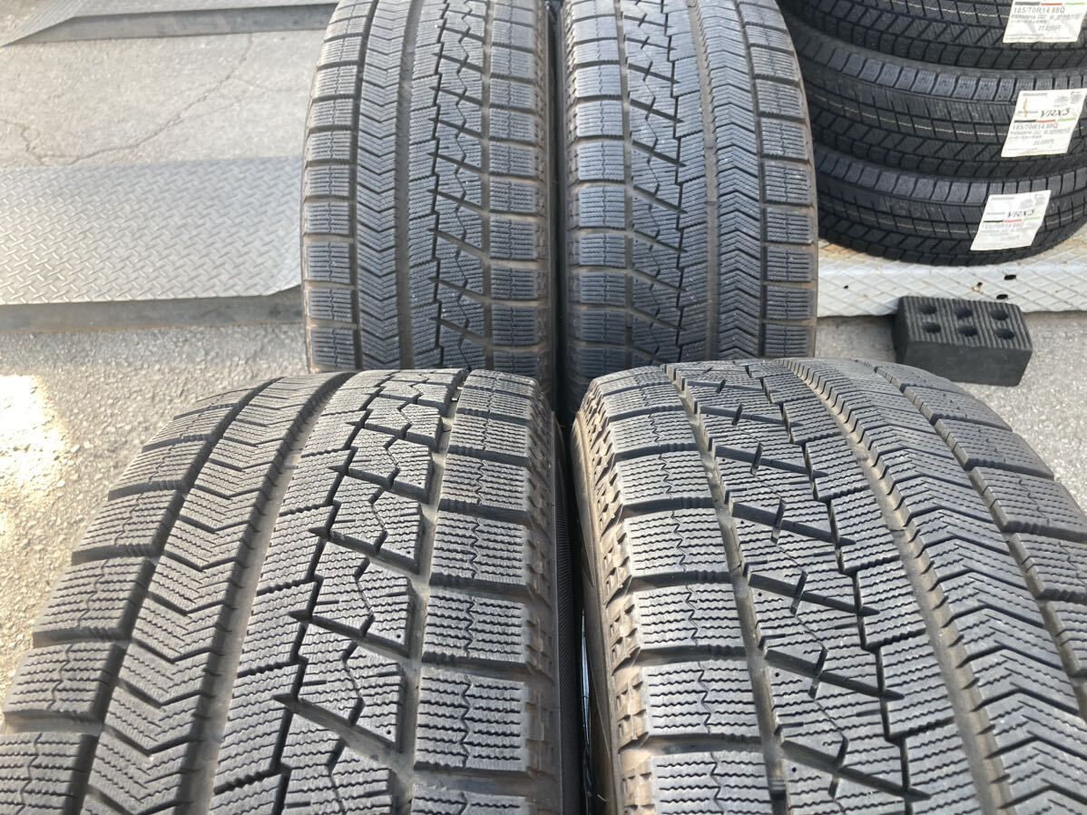 スタッドレス早期割!!VELVA 17in 7J +48 5/114.3◆BS ブリザックVRX 215/55R17付き◆オデッセイ ヴェゼル エスティマ カムリ WR-V