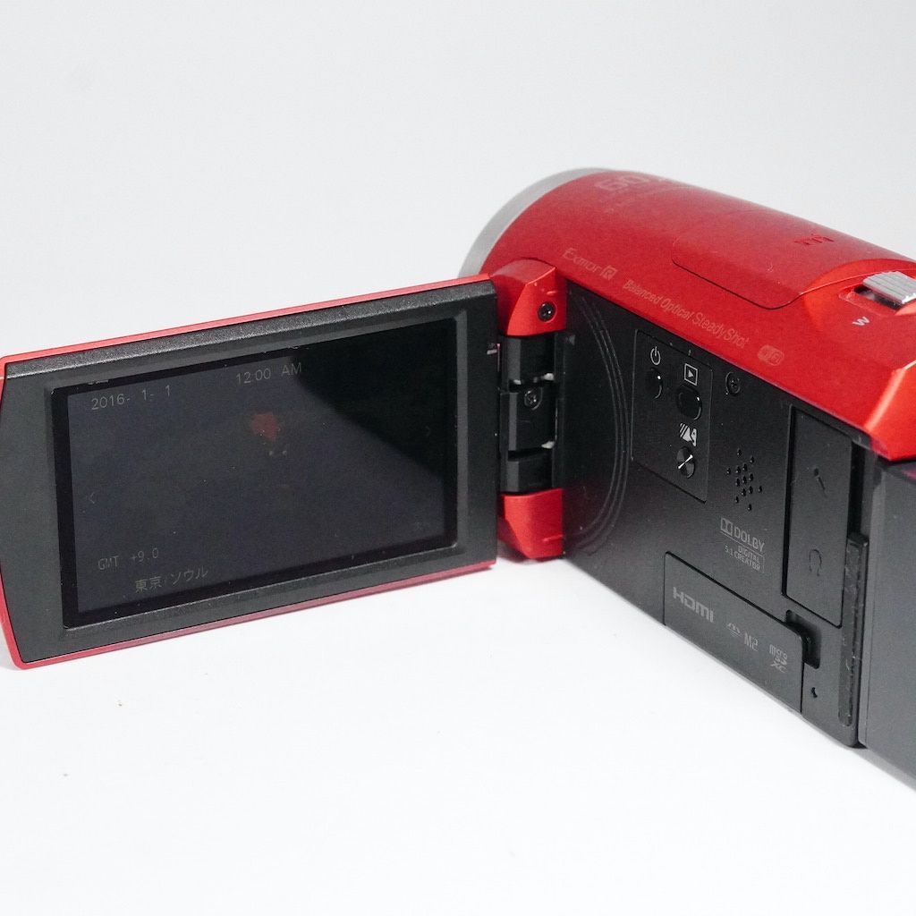 SONY ソニー HDR-CX680 レッド 動作OK 返金保証 /2106 SONY HDR-CX680