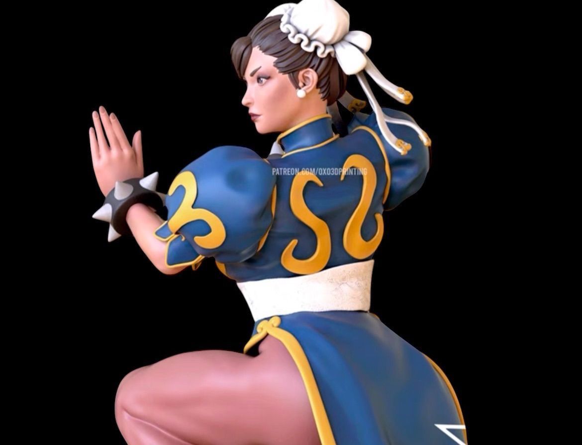 1/6 ガレージキット フィギュア 未塗装 春麗 34cm BIGモデル ガレージ