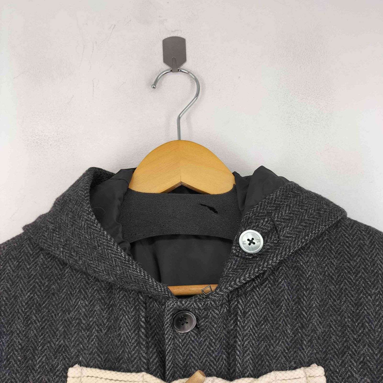 [美品]Paul Smith ヘリンボーンダッフルコート ポールスミス Paul Smith ヘリンボーン ダッフルコート メンズ