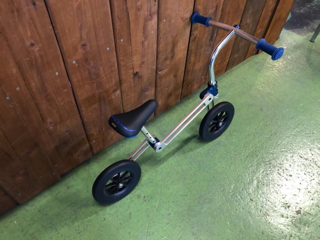 ランニングバイクキックバイク FFC X-MINI PUSH BIKEブルー