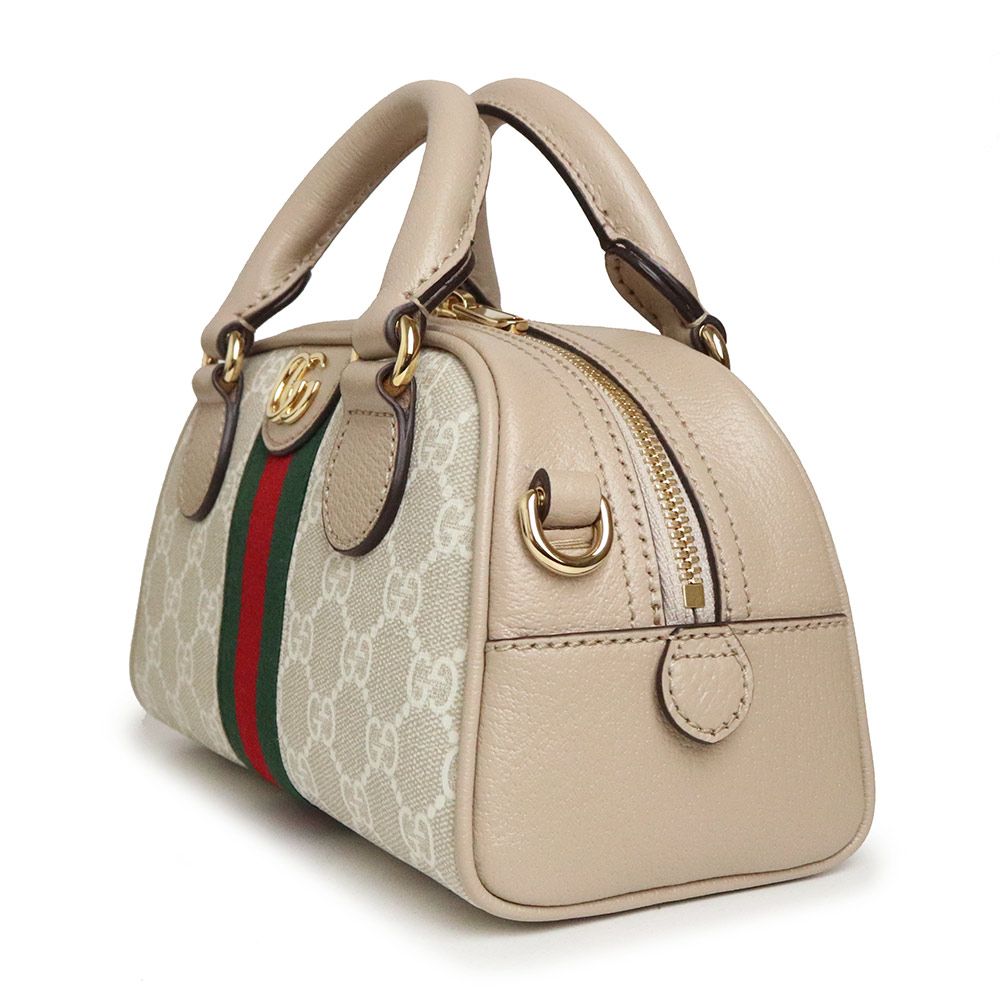 グッチ GUCCI オフィディア トップハンドル ミニ 724606 ベージュ GGスプリーム レディース ショルダーバッグ GUCCI（グッチ） オフィディア トップハンドル ミニ 2Wayショルダー