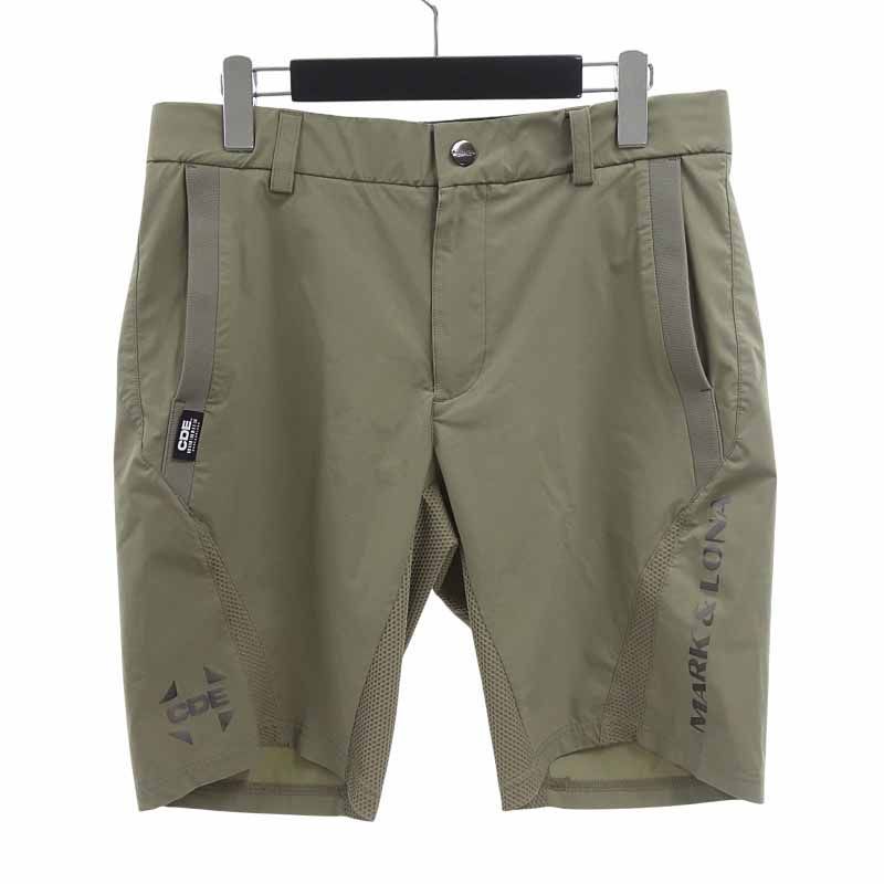 マークアンドロナ MARKLONA 25AW GOLF ゴルフ TCSP ショーツ ハーフパンツ オリーブグリーン系 サイズ メンズ48