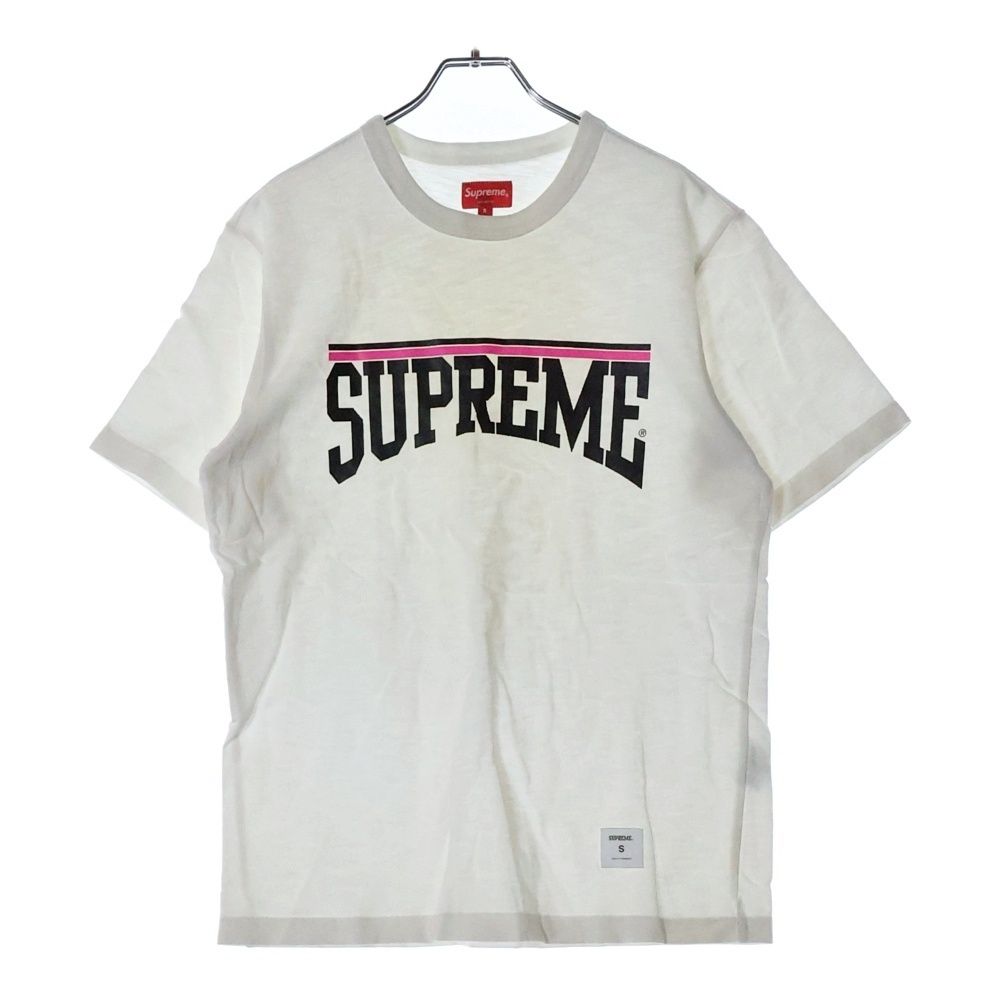 SUPREME シュプリーム 18SS Arch S/S Top Tシャツ SUPREME (シュプリーム) 18SS Arch S/S Top アーチロゴプリント クルー