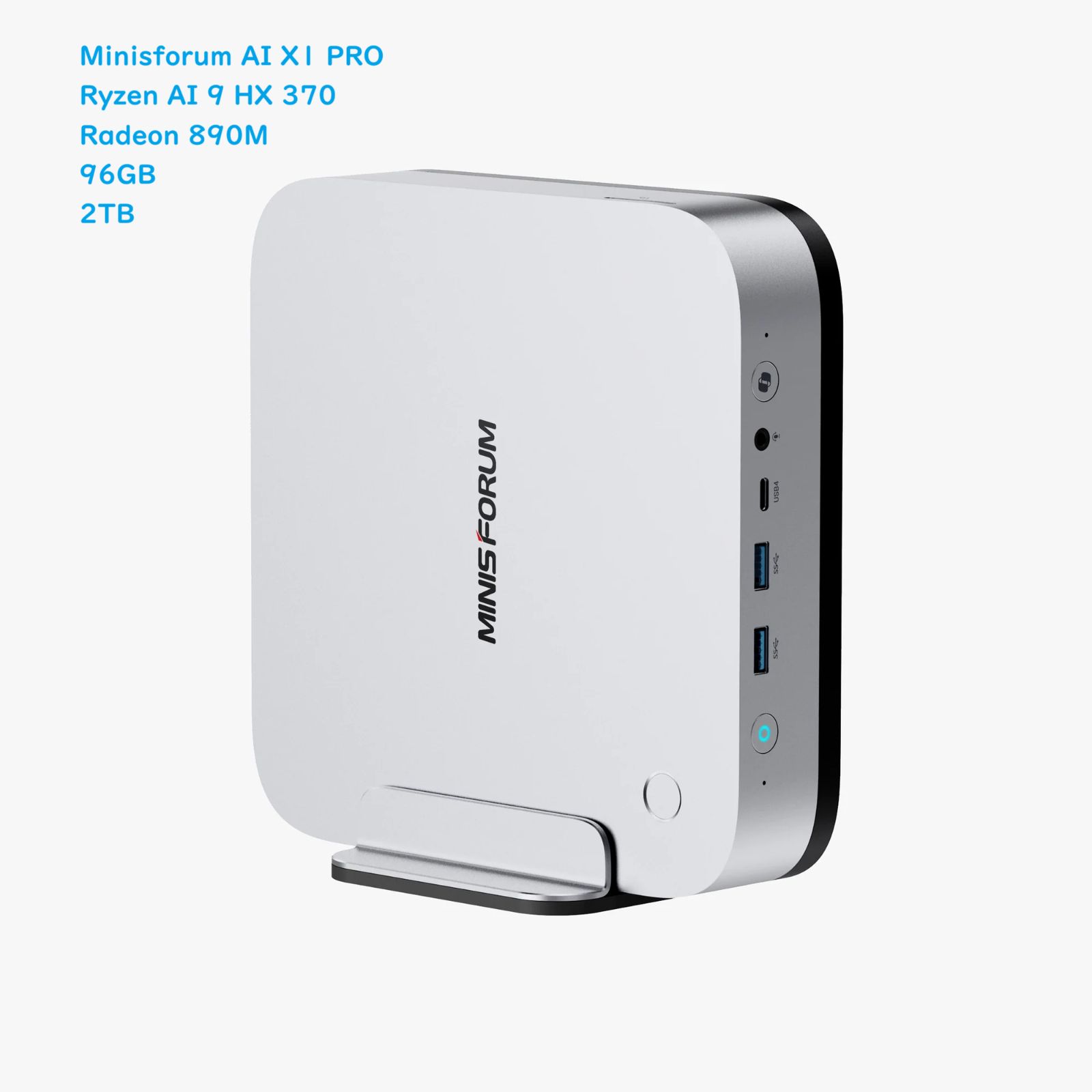 Minisforum AI X1 PRO 96GB 2TB AI 9 HX 370