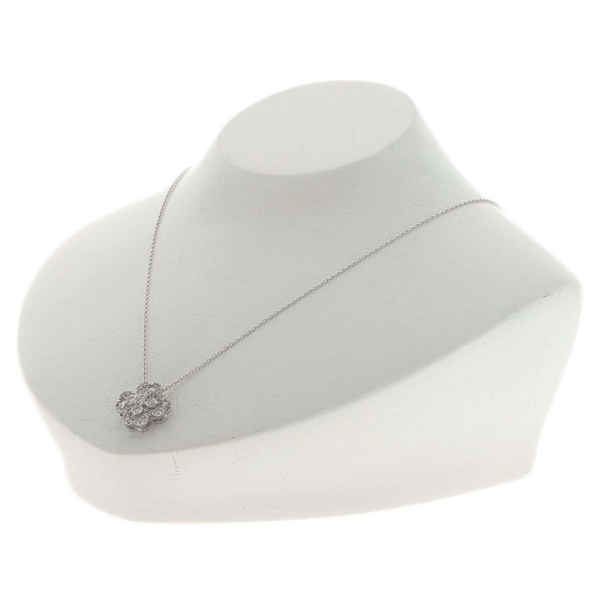 MONNICKENDAM モニッケンダム ダイヤモンド ネックレス K18WG  