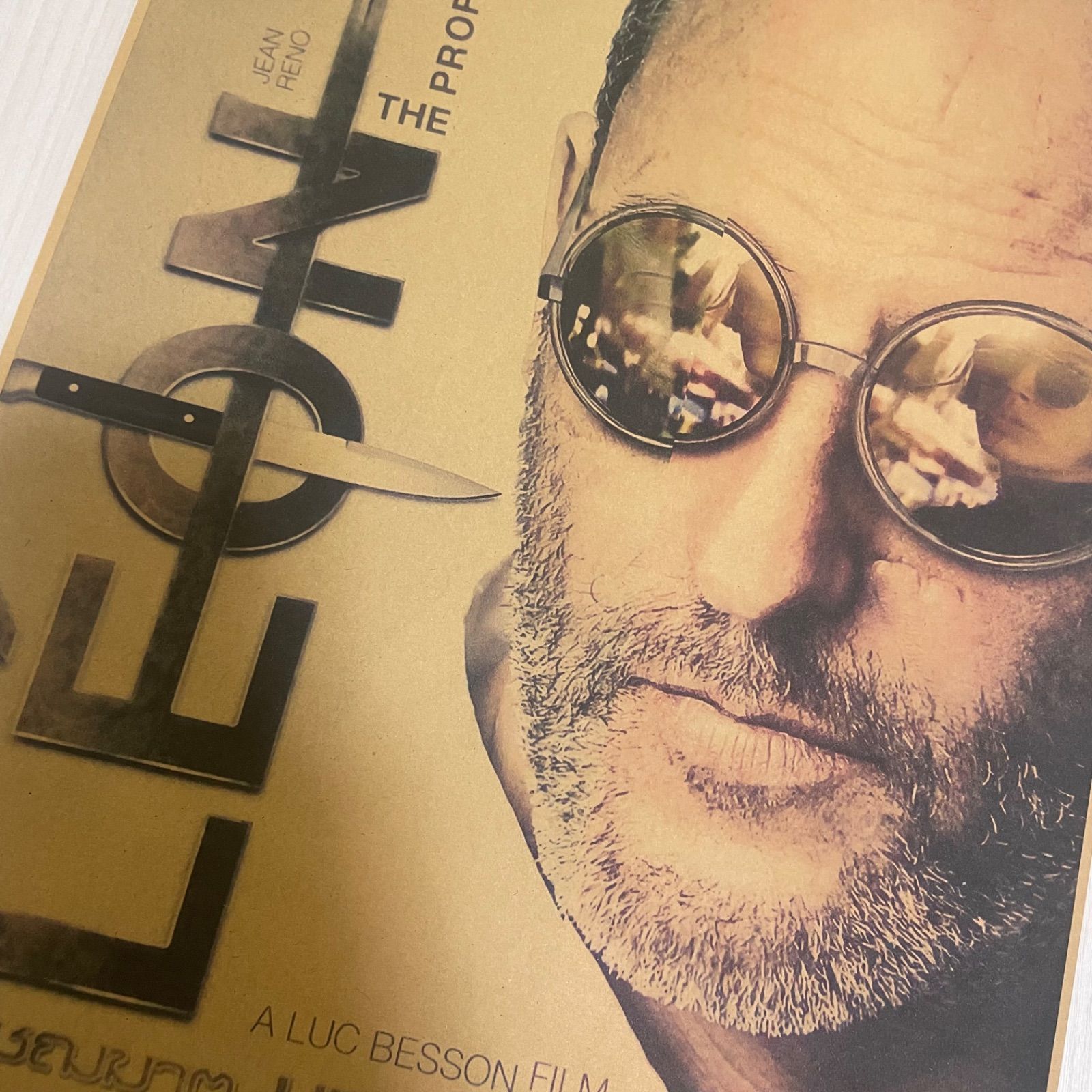 K572A3 レオン LEON 映画 ポスター ジャン・レノ 洋画 クラフト - メルカリ