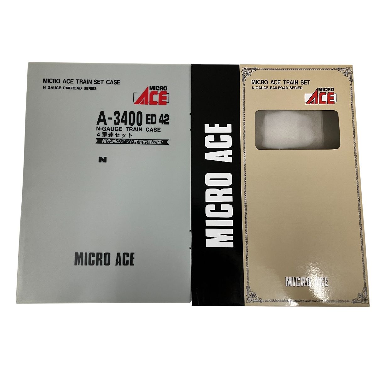 MICRO ACE A-3400 ED42 4重連セット 碓氷峠のアプト式 電気機関車 マイクロエース 鉄道模型 良好 O10481517