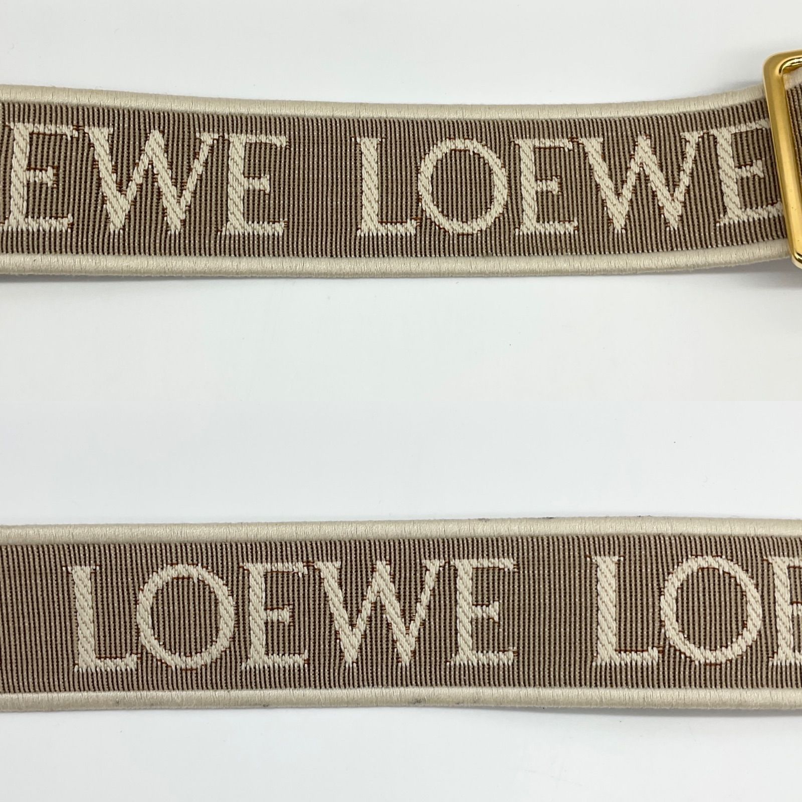 LOEWE ロエベ アナグラム ストラップ ショルダーストラップ ジャガード 