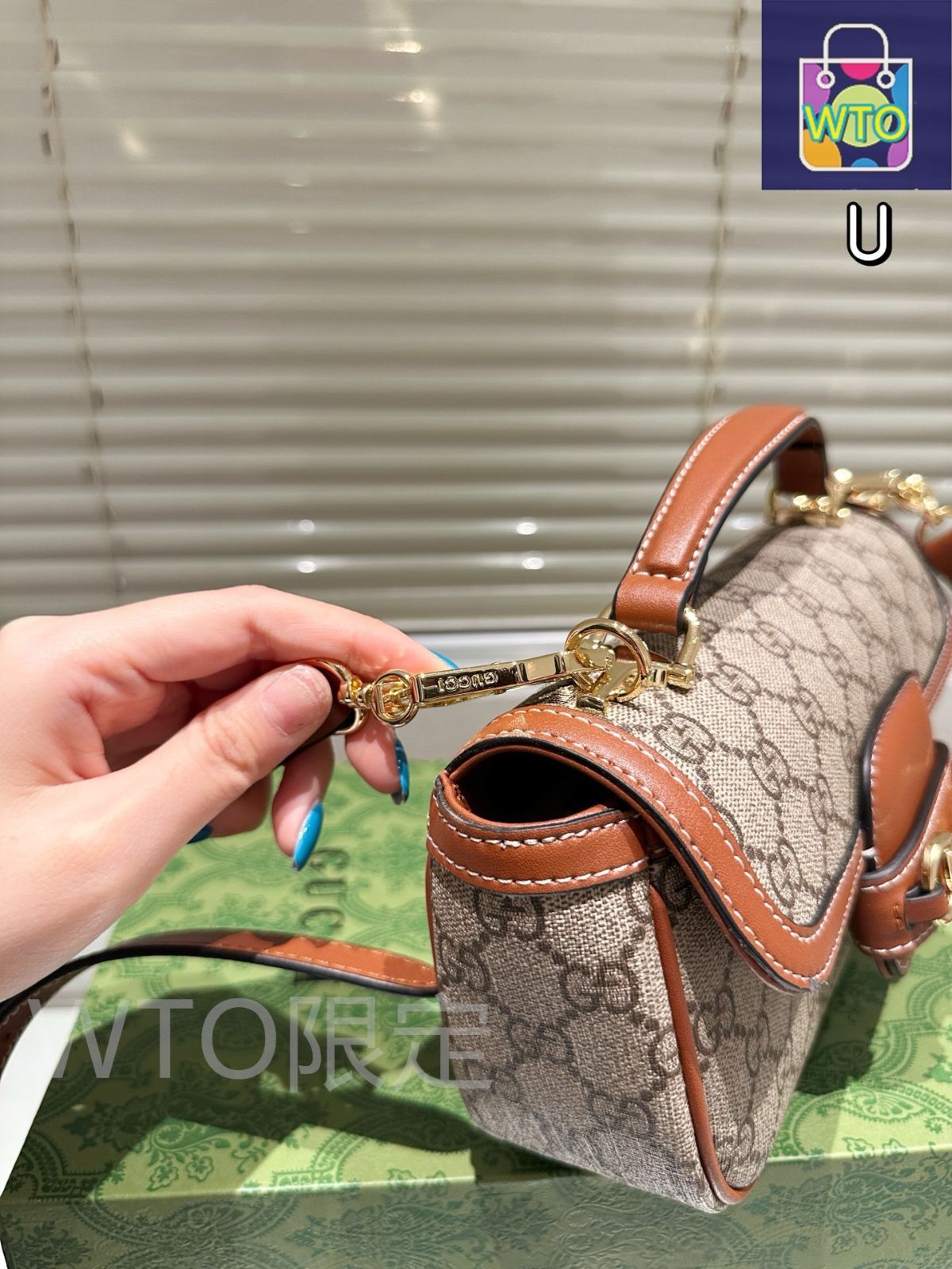 GUCCI 希少 サドルバッグ 今日特価】Gucci 1955 Mini Vintage Top Handle Saddle Bag