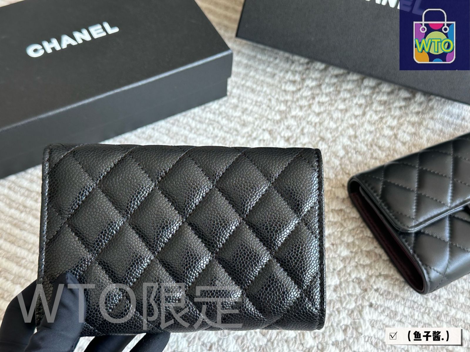 大変人気♪使い勝手抜群☆【CHANEL】 ロングウォレット シャネル CHANEL 長財布 キャビアスキン ロングウォレット