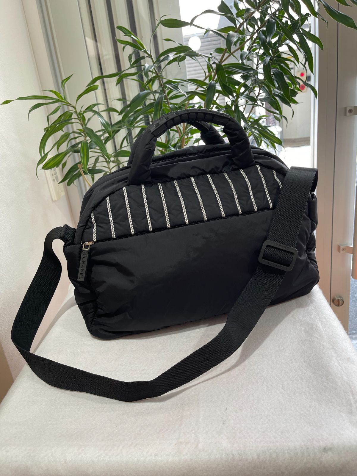 極美品】CHANEL シャネル ココマーク ロゴ 2WAY ボストンバッグ