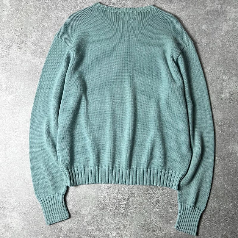 90s POLO RALPH LAUREN コットン ニット セーター XL / 90年代 