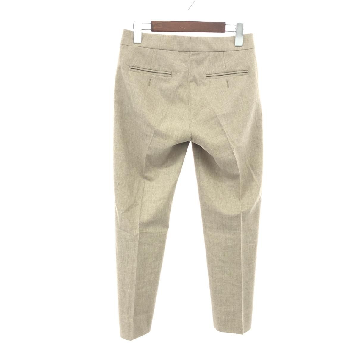 良好 MAX MARA マックスマーラ ウールテーパードパンツ パンツ サイズ  