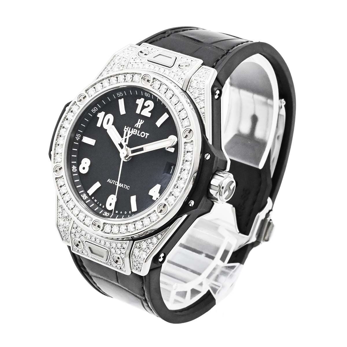 HUBLOT ビックバン　手巻き式 3556) HUBLOT ウブロ ビッグバン ワンクリック オートマチック 自動