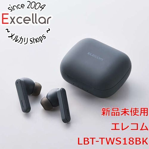 bn 13 ELECOM ハイレゾ対応 完全ワイヤレスノイズキャンセリングヘッドホン LBT-TWS18BK ブルーブラック