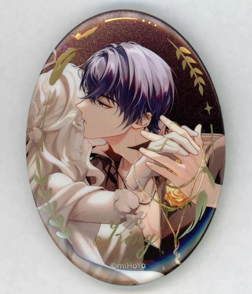 中古】バッジ・ビンズ 和泉景 祈慕誓吻シリーズ 異形缶バッジ 「未定