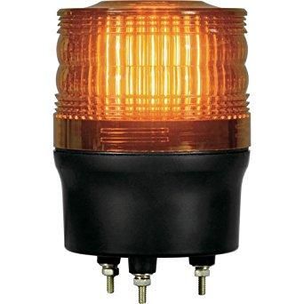 2営業日で発送 日惠製作所 VL09R100NYNIKKEI ニコトーチ90 VL09R型 LED回転灯 90パイ 黄8183292
