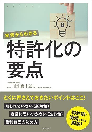 実例からわかる　特許化の要点／川北喜十郎