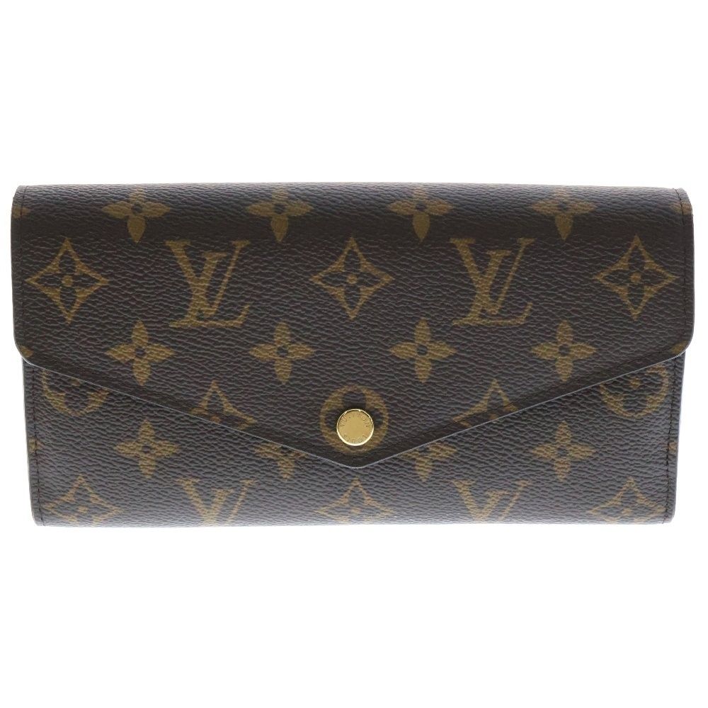 店内商品がすべてレジにて半額！！ LOUIS VUITTON (ルイヴィトン) モノグラム ポルトフォイユ サラ 小物