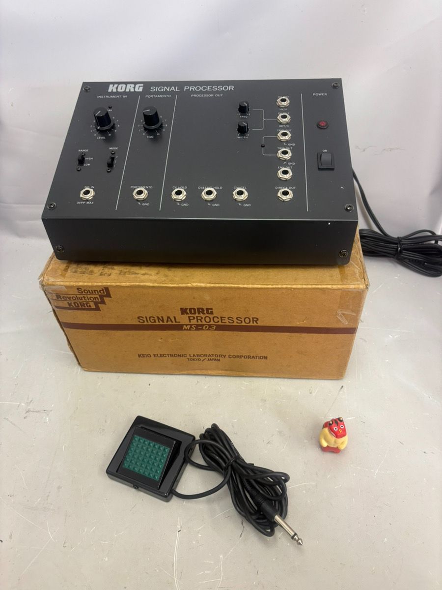 動作品】Korg MS-03 Signal Processor シグナルプロセッサー