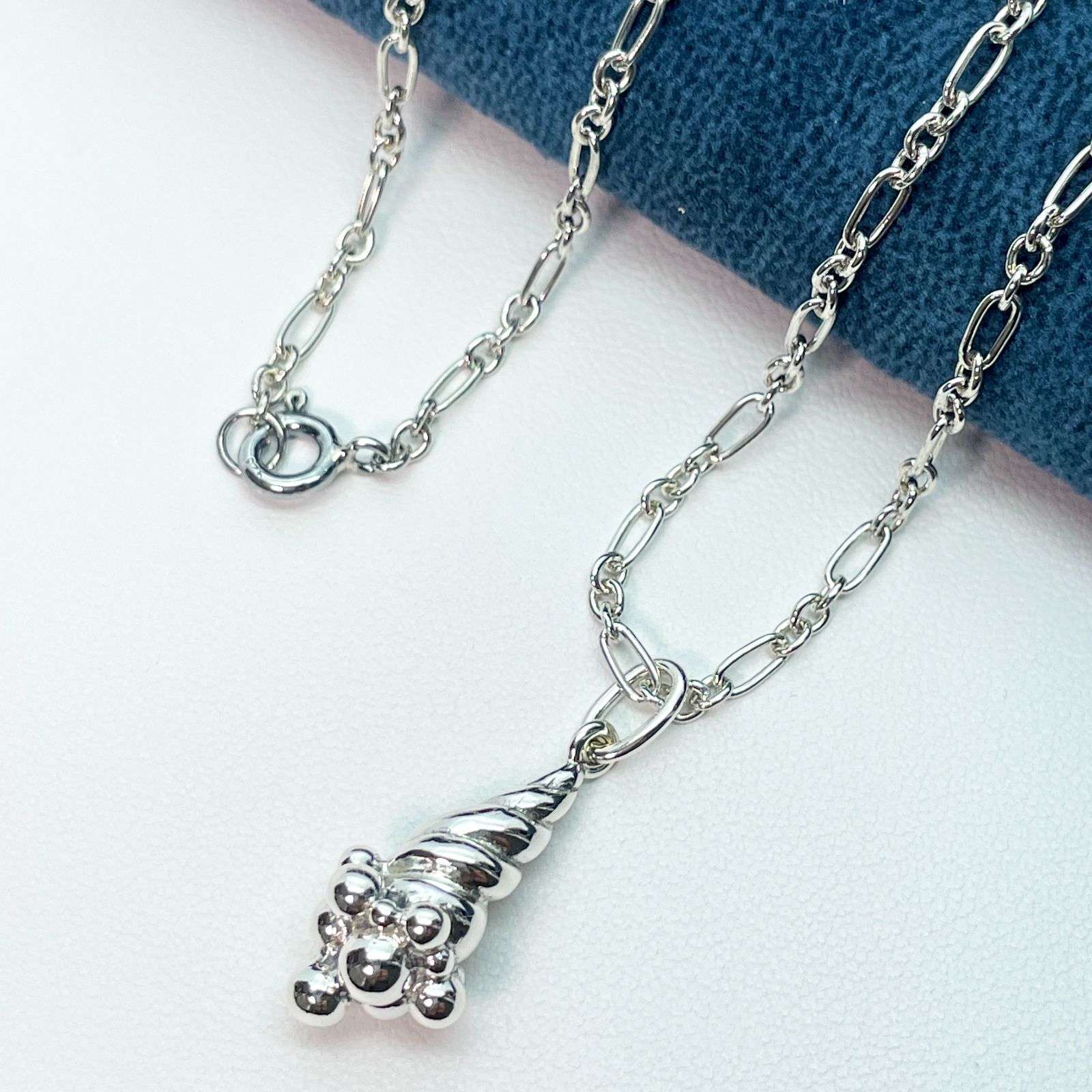 ジョージジェンセン #363 巻き貝 ネックレス シルバー /24-2514S