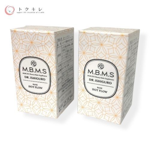 トクキレ MARUKO マルコ HOT FLOW ホットフロー 90粒 ショウガ麹 高麗人参 な2個セット