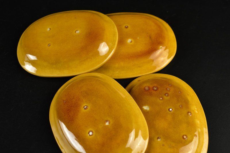 ☆華心☆ CRu-E699mS 珉平焼 淡路焼 7寸半皿 ☆華心☆ CRu-E699mS 珉