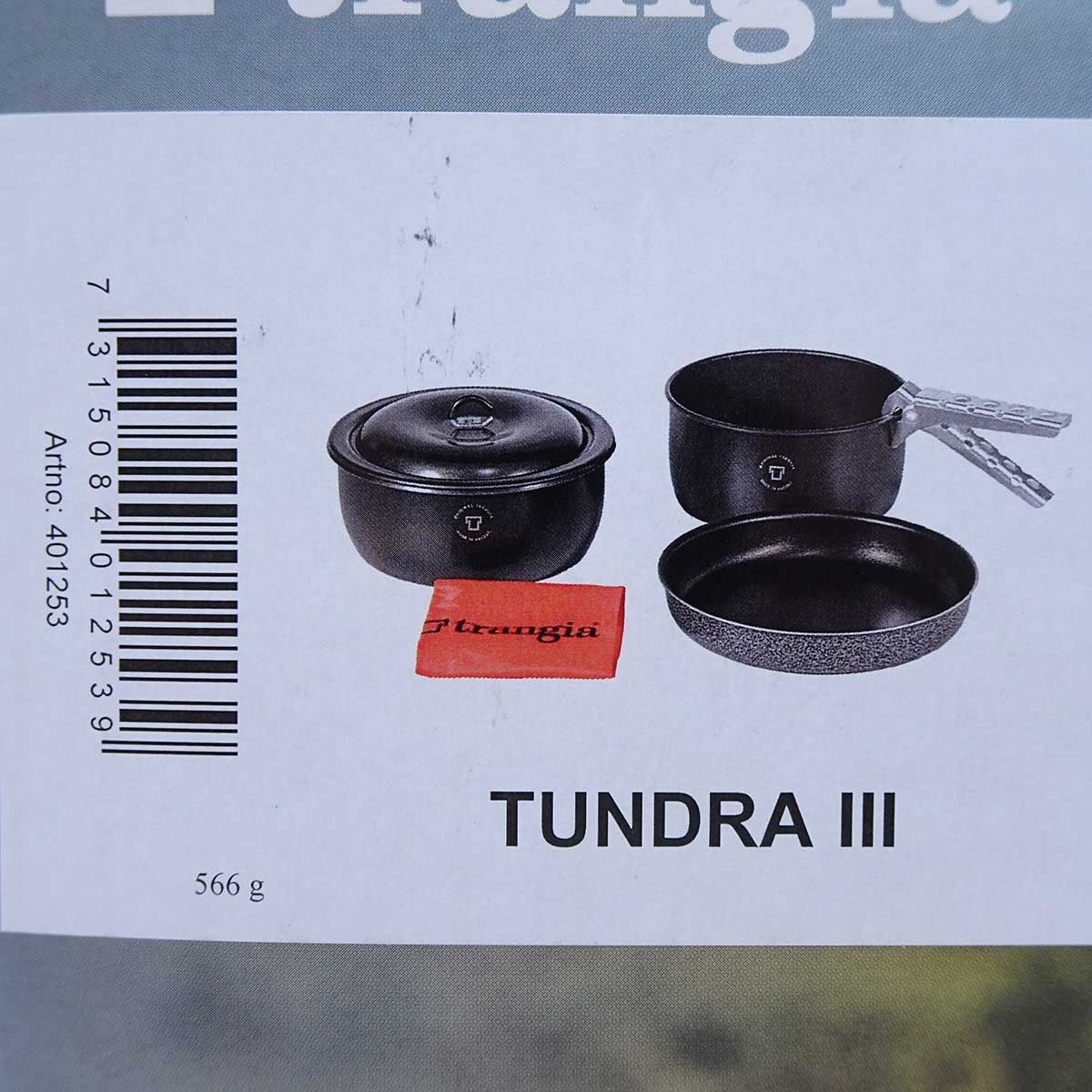 【未使用】トランギア ツンドラ3 ブラックバージョン クッカーセット TR-TUNDRA3-BK2 アウトドア キャンプ